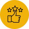 Satisfaction guaranteed icon